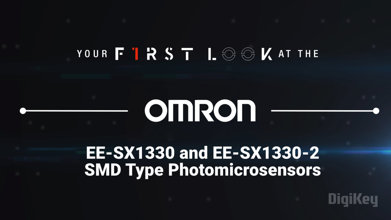 Omron Electronics EE-SX1330/-2 SMD Type Photomicrosensors | First Look