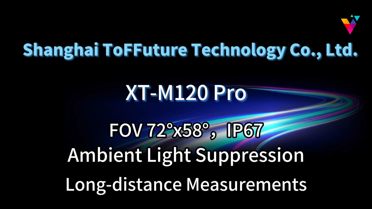 XT-M120Pro Flash LiDAR 30m Detect Range 72 degrees x 58 degrees Ambient Light Suppression