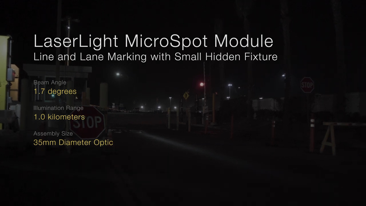 SLD Laser - MicroSpot Line and Lane Marking
