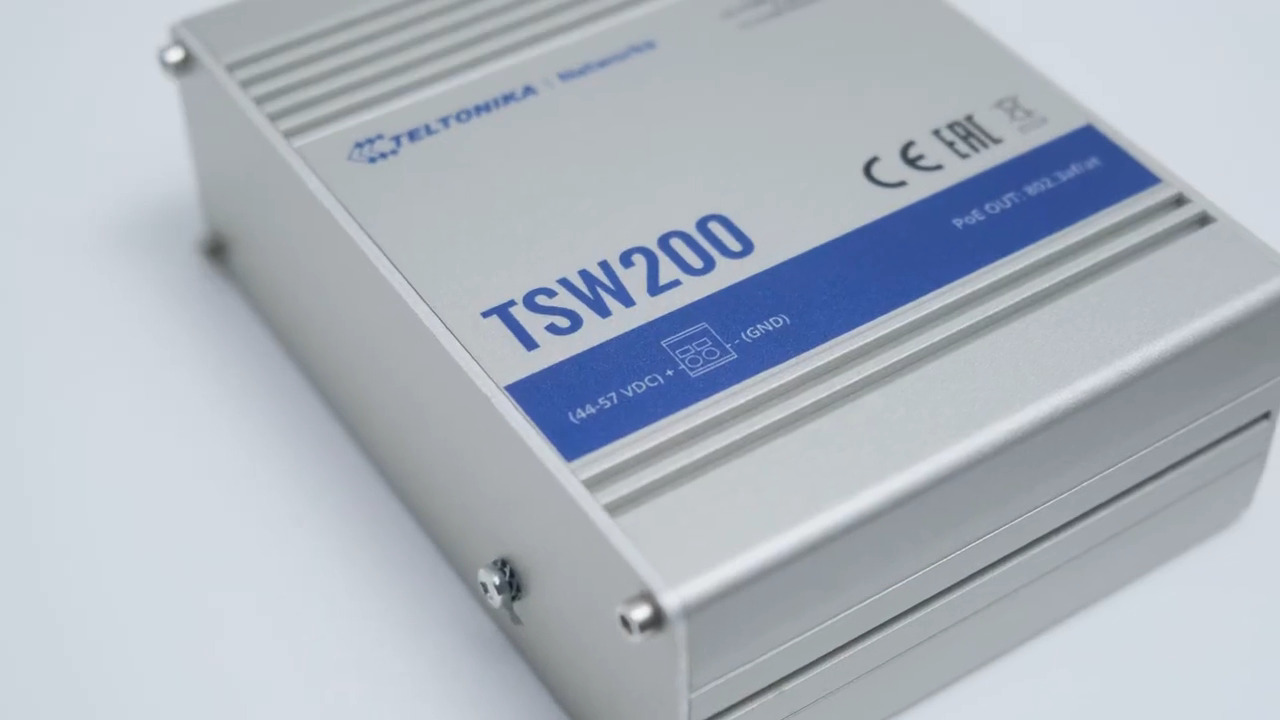 Introducing TSW200 - Industrial Gigabit Ethernet Switch