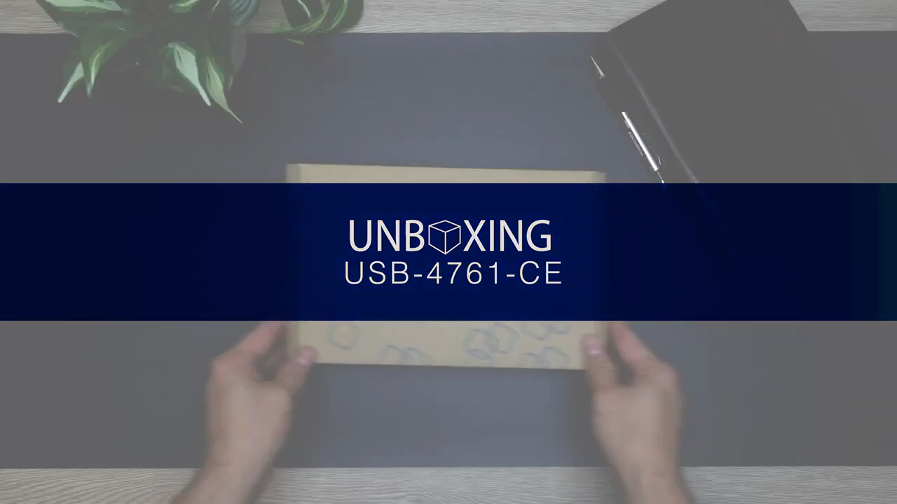 Unboxing the USB-4761 Digital Input USB Module