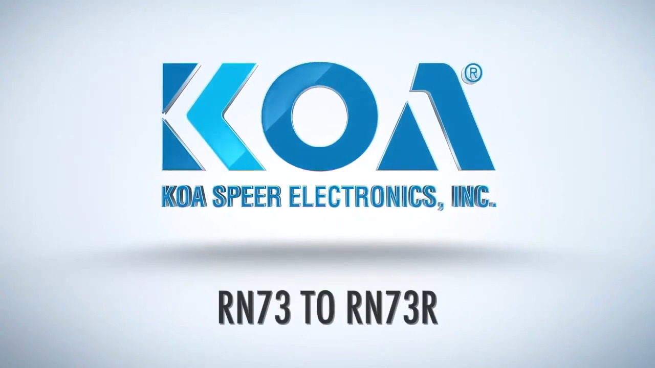 Comparing KOA’s Thin Film Resistors RN73 and RN73R