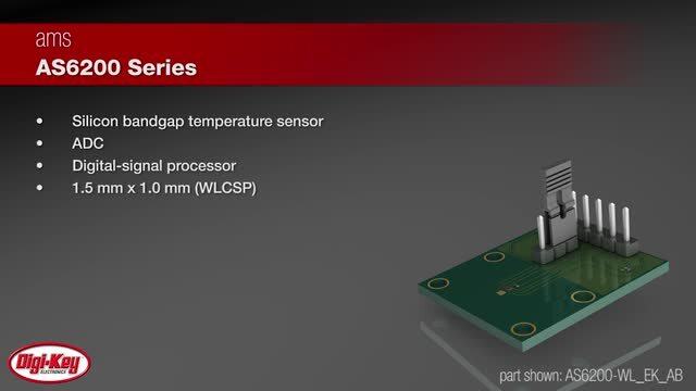 ams OSRAM AS6200 Digital Temperature Sensors | DigiKey Daily