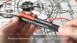 Just a Twist Away for Increased Safety ┃ Pomona Electronics 7519A TwistGuard™ Test Lead Set Just a Twist Away for Increased Safety ┃ Pomona Electronics 7519A TwistGuard™ Test Lead Set