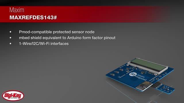Analog Devices MAXREFDES143# IoT Embedded Security Reference Design | DigiKey Daily