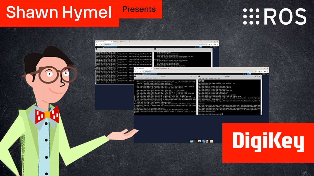 Introduction to ROS Part 7: Custom Interfaces | DigiKey