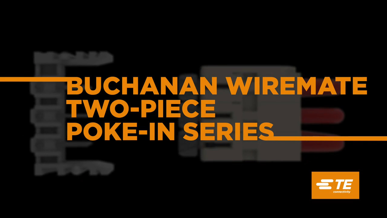 BUCHANAN Wiremate Simplifies Industrial Connector Installation