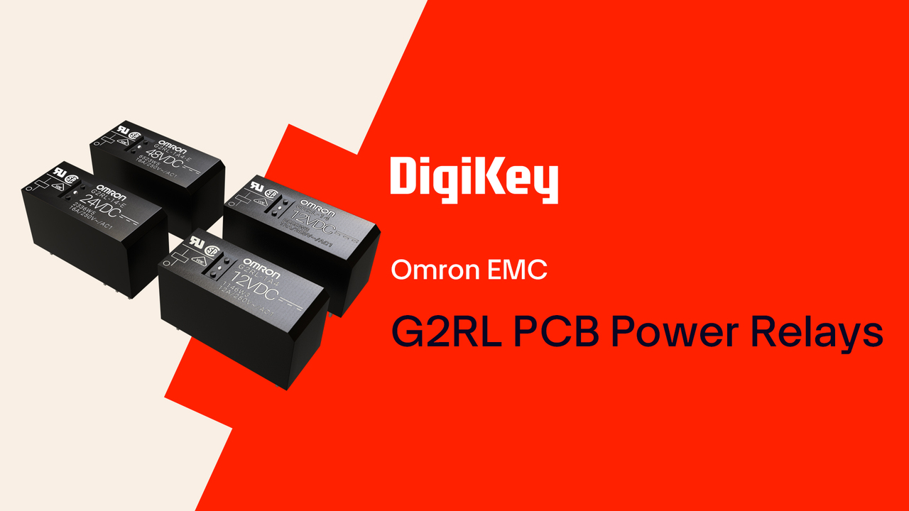 Omron EMC G2RL Power PCB Relay PIO | DigiKey