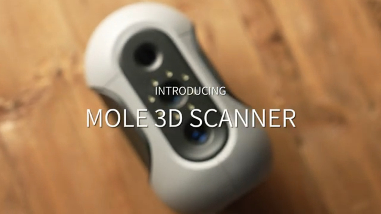 Introducing the 3DMakerpro Mole medium-format 3D Scanner