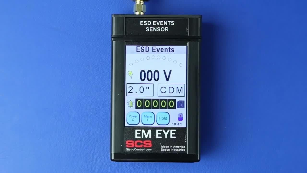 SCS EM Eye - ESD Event Meter: Product Walkthrough