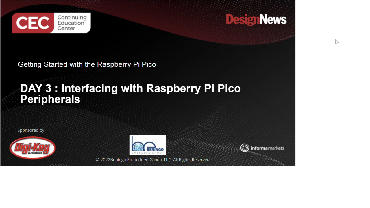 Getting Started with the Raspberry Pi Pico – Day 3