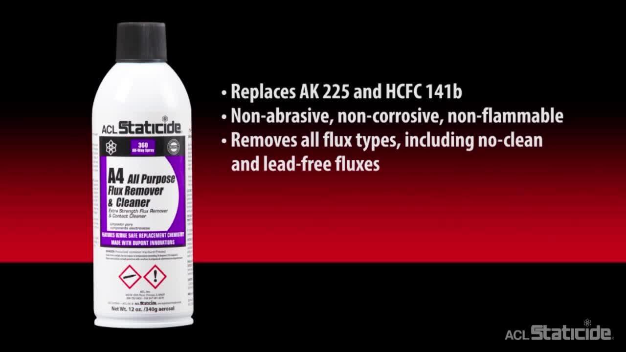 ACL Staticide 8624 A4 All Purpose Flux Remover & Cleaner