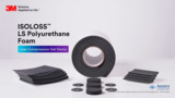 ISOLOSS™ LS Polyurethane Foam – Low Compression Set Demo ISOLOSS™ LS Polyurethane Foam – Low Compression Set Demo