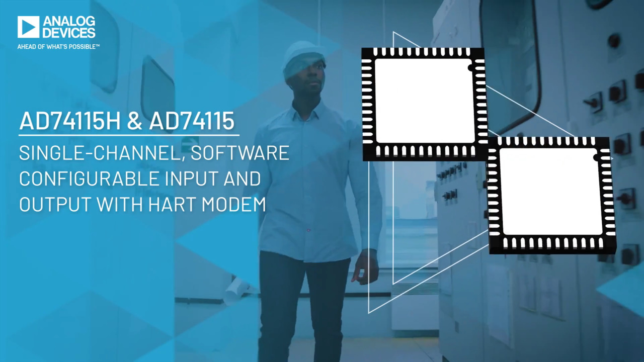 AD74115H/AD74115: Single-Channel, Software Configurable Input and Output Devices