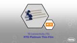 RTD Platinum Thin-Film | Datasheet Preview RTD Platinum Thin-Film | Datasheet Preview