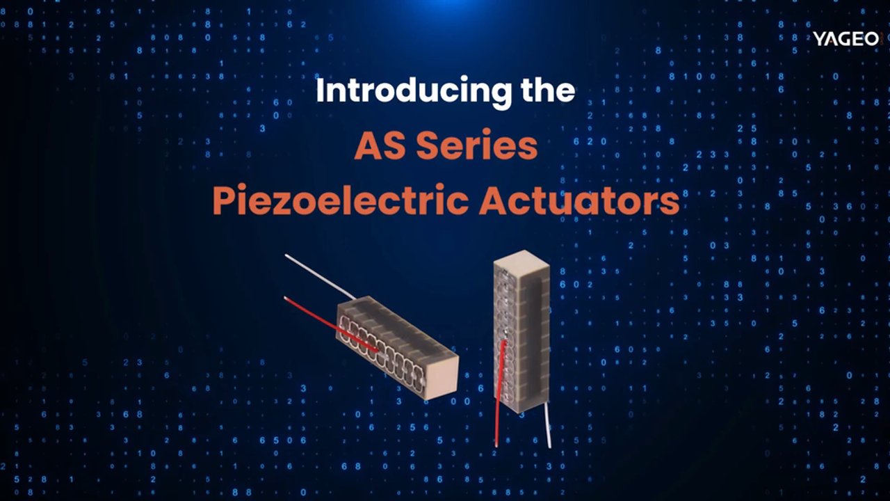 High-Speed Drive Multilayer Piezoelectric Actuator – AS Series