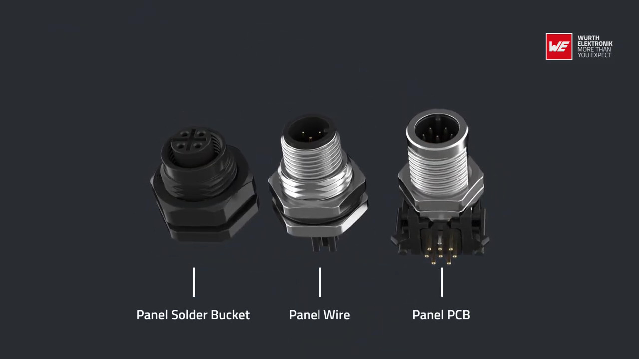 Connected. No Matter the Conditions. Circular Connectors by Würth Elektronik