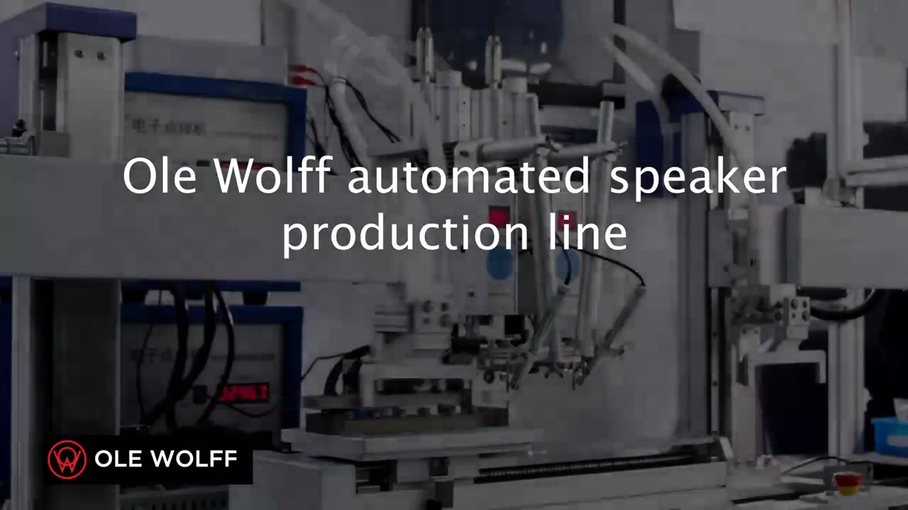 Ole Wolff Automated Speaker Production Line