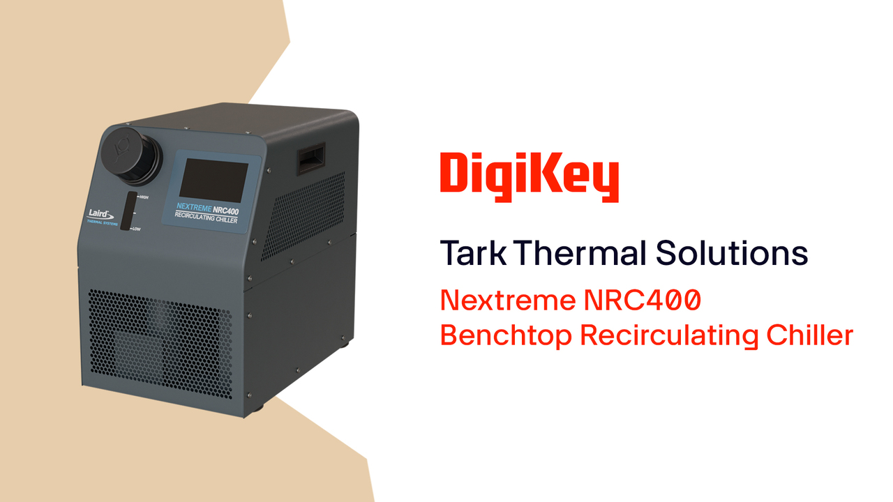 Nextreme NRC400 Benchtop Recirculating Chiller from Tark Thermal Solutions PIO | DigiKey