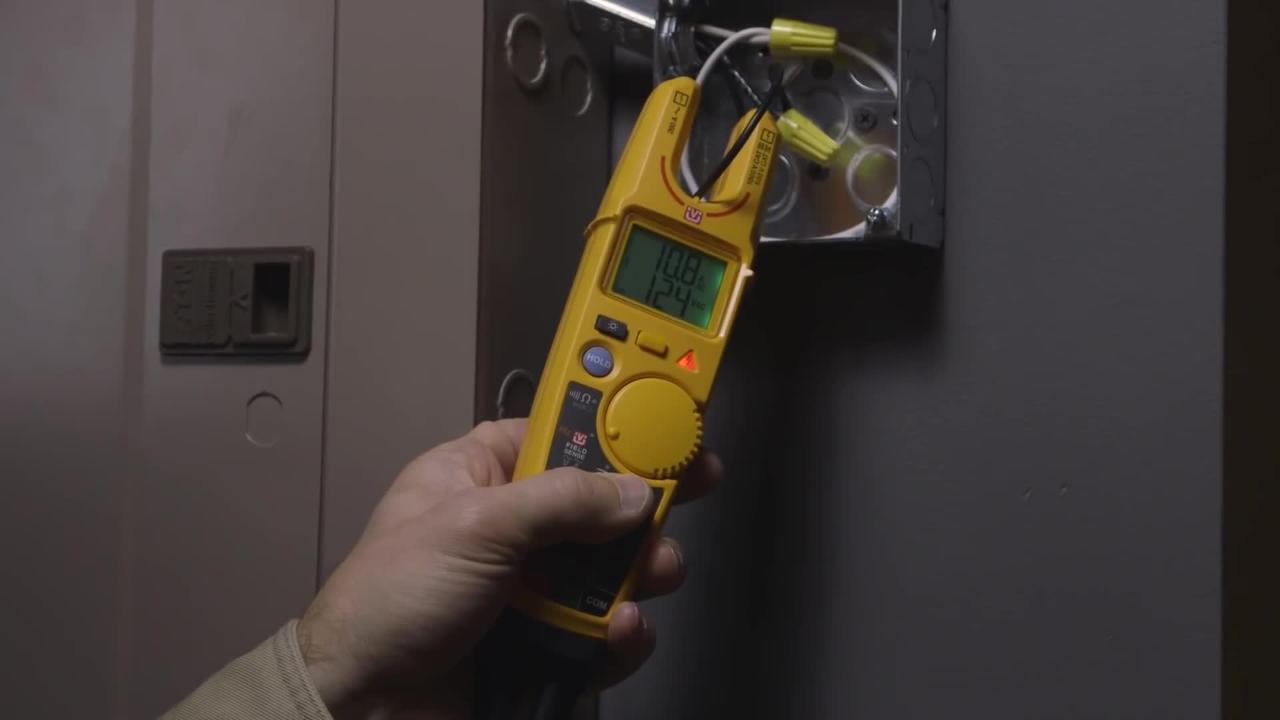 Fluke T6 Electrical Testers - FieldSense Technology Lets You Measure Voltage Without Test Leads