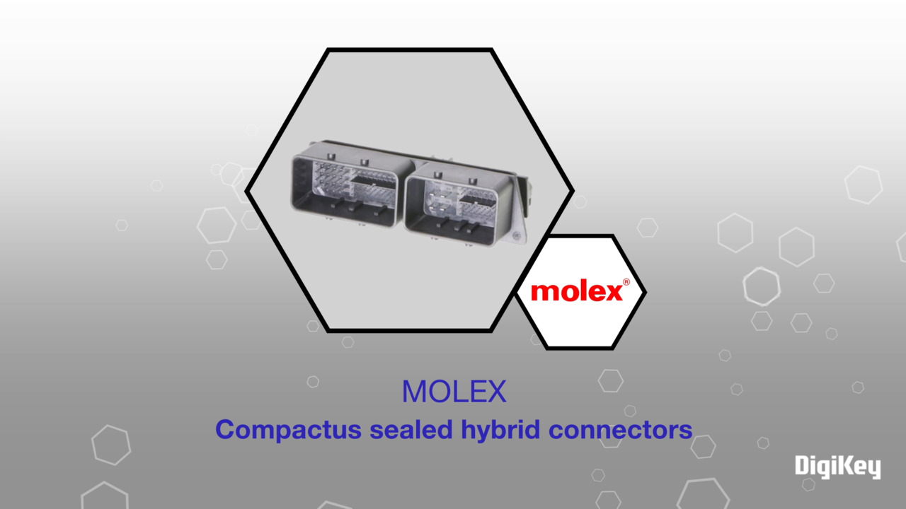 Molex Compactus Sealed Hybrid Connector System | Datasheet Preview