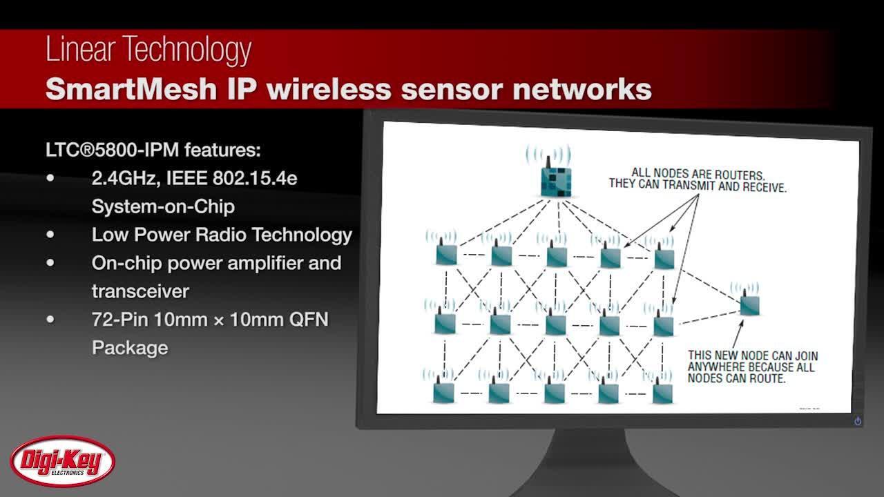 SmartMesh IP wireless sensor networks | DigiKey Daily