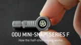ODU MINI-SNAP® Series F - How the half-shell keying in the works ODU MINI-SNAP® Series F - How the half-shell keying in the works