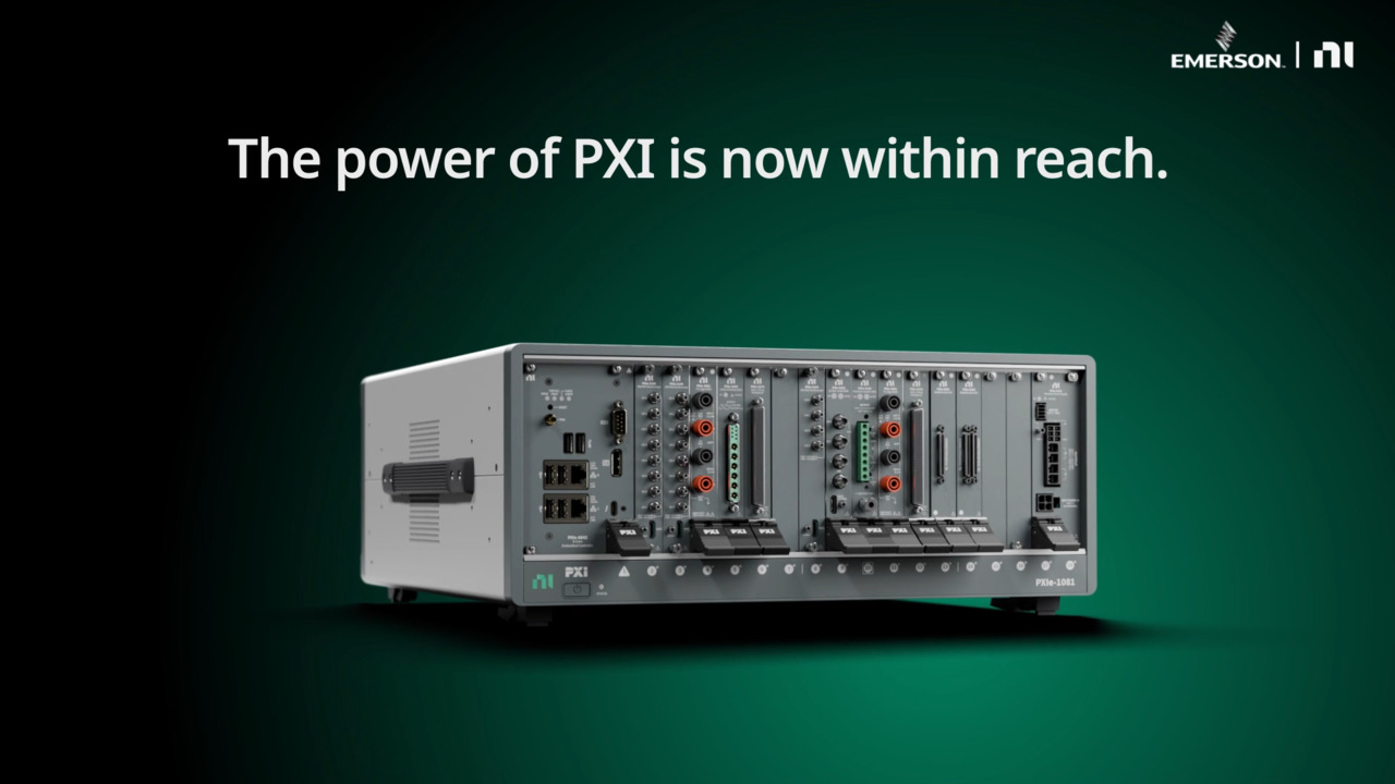 Four New Affordable NI PXI Products