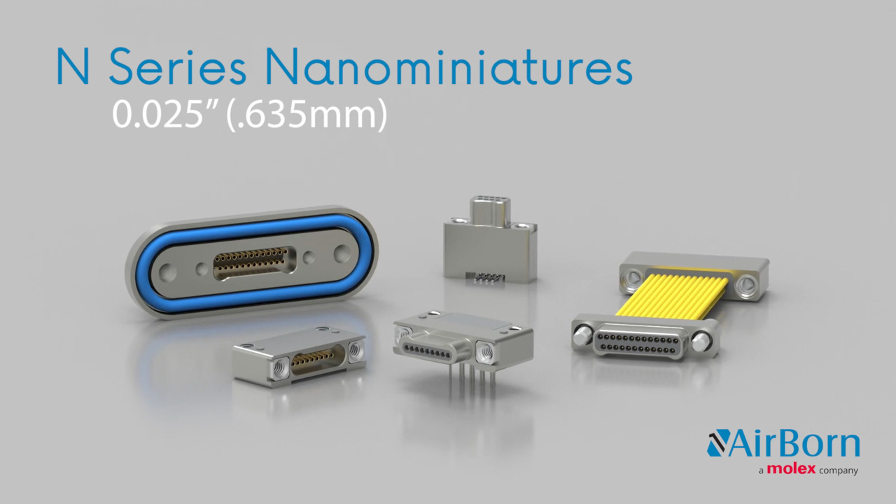 AirBorn - A Molex Company: N Series Nano D Connectors