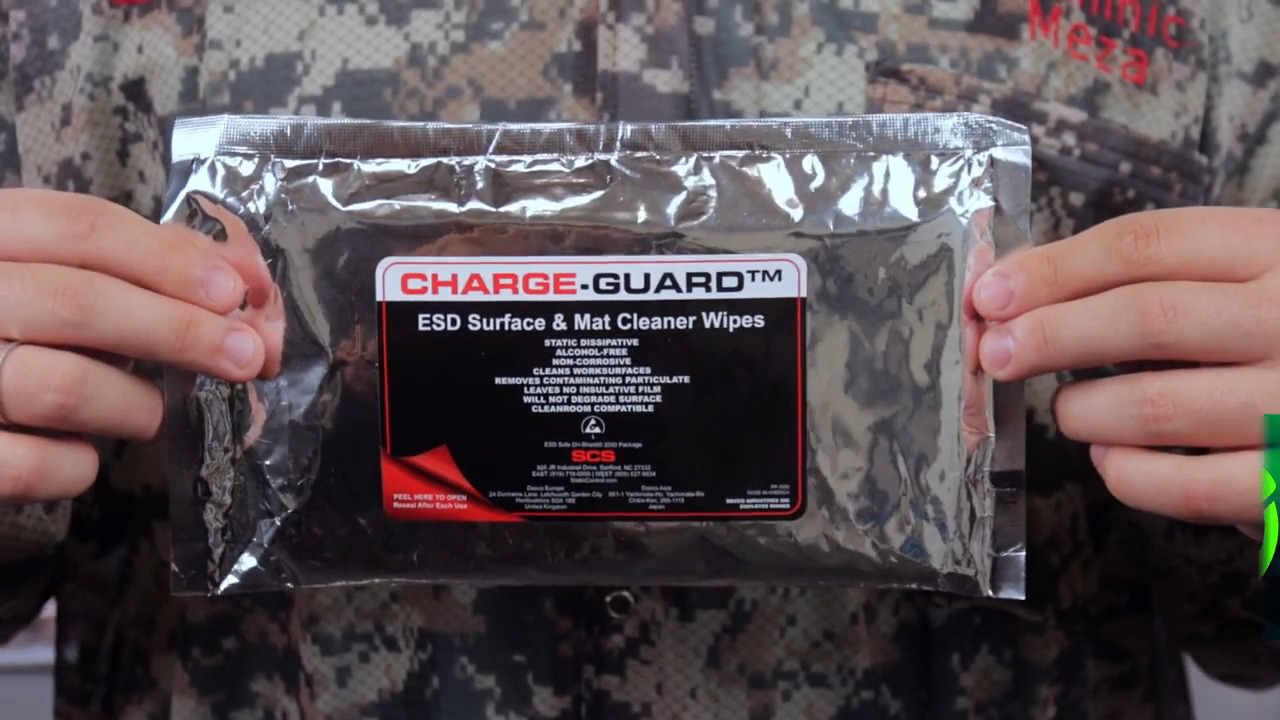 Cleaning ESD Worksurface Mats