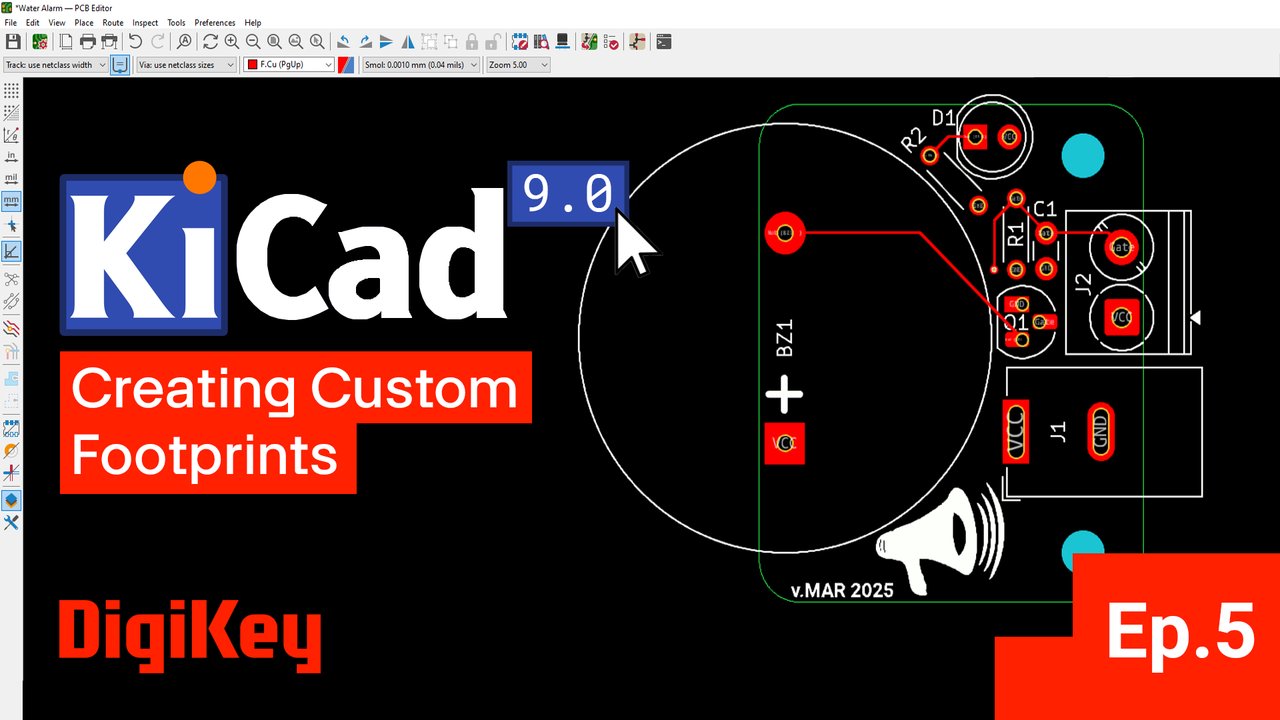 Led Rga Partno Digikey KiCad 9.0 - Getting Started Part 5 - Assigning | DigiKey