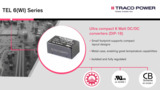 TEL 6(WI) – Ultra compact 6Watt DC/DC converter TEL 6(WI) – Ultra compact 6Watt DC/DC converter