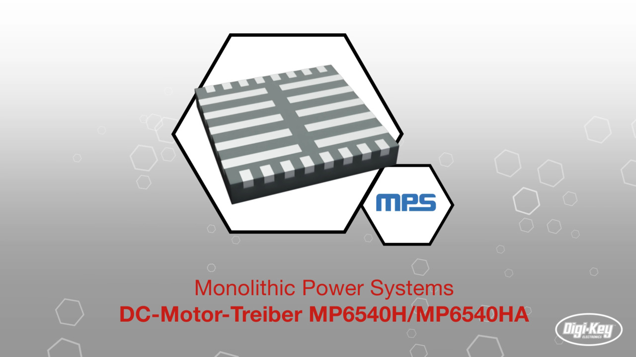 DC-Motor-Treiber MP6540H/MP6540HA | Datasheet Preview