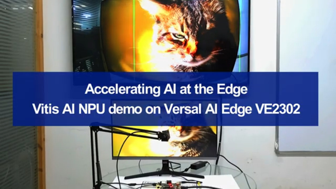 Accelerating AI at the Edge Vitis AI NPU demo on Versal AI Edge VE2302