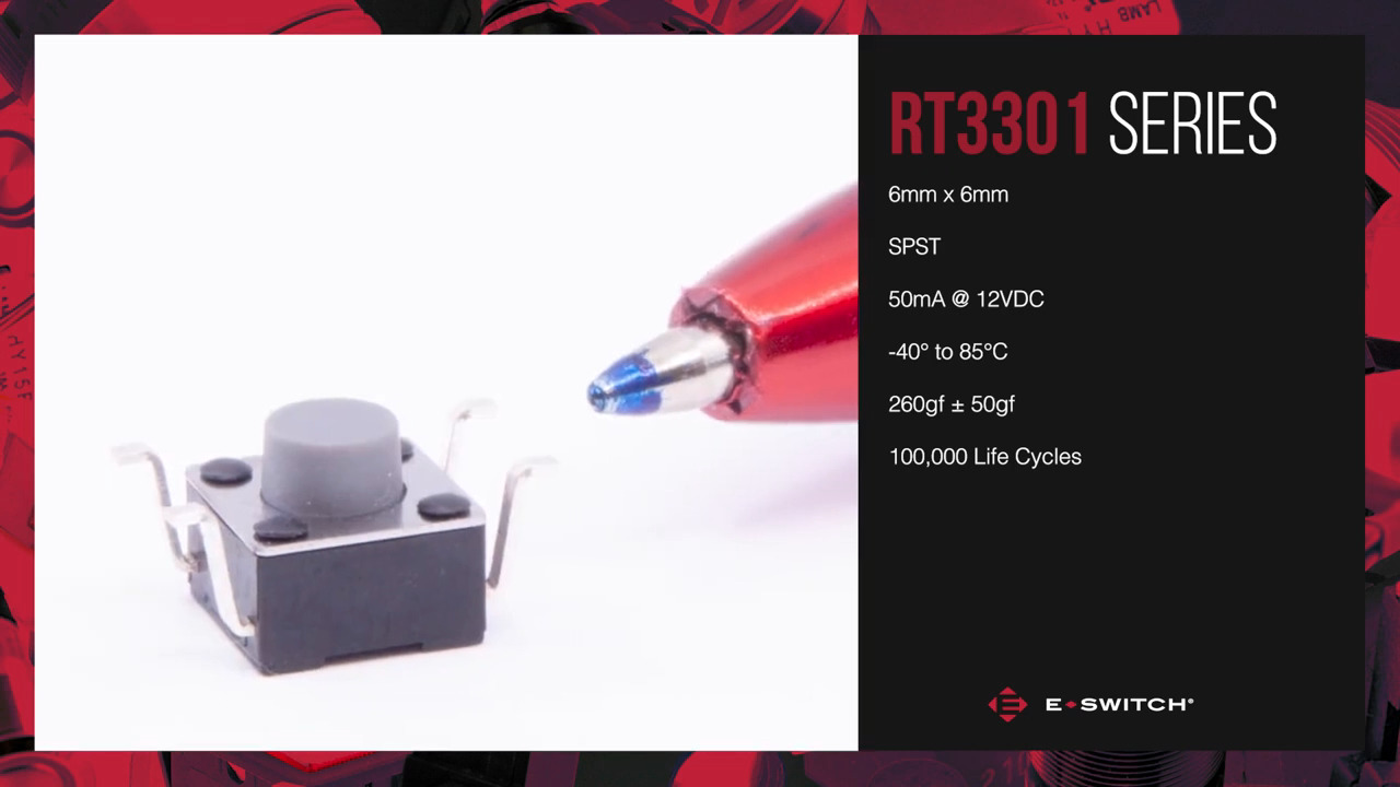 RT3301 Series Tactile Switch