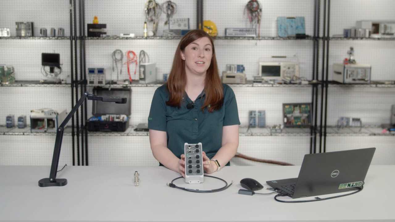 How to connect load cells, accelerometers, or voltage signals to NI FieldDAQ with M12 connectors