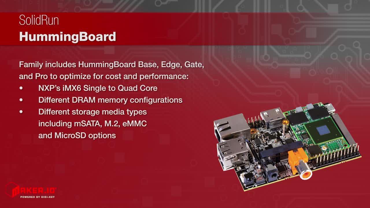 SolidRun HummingBoard | Maker Minute