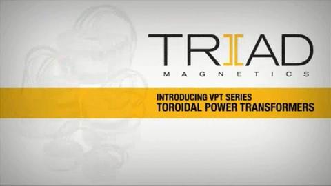 VPT Series of Toroidal Power Transformers