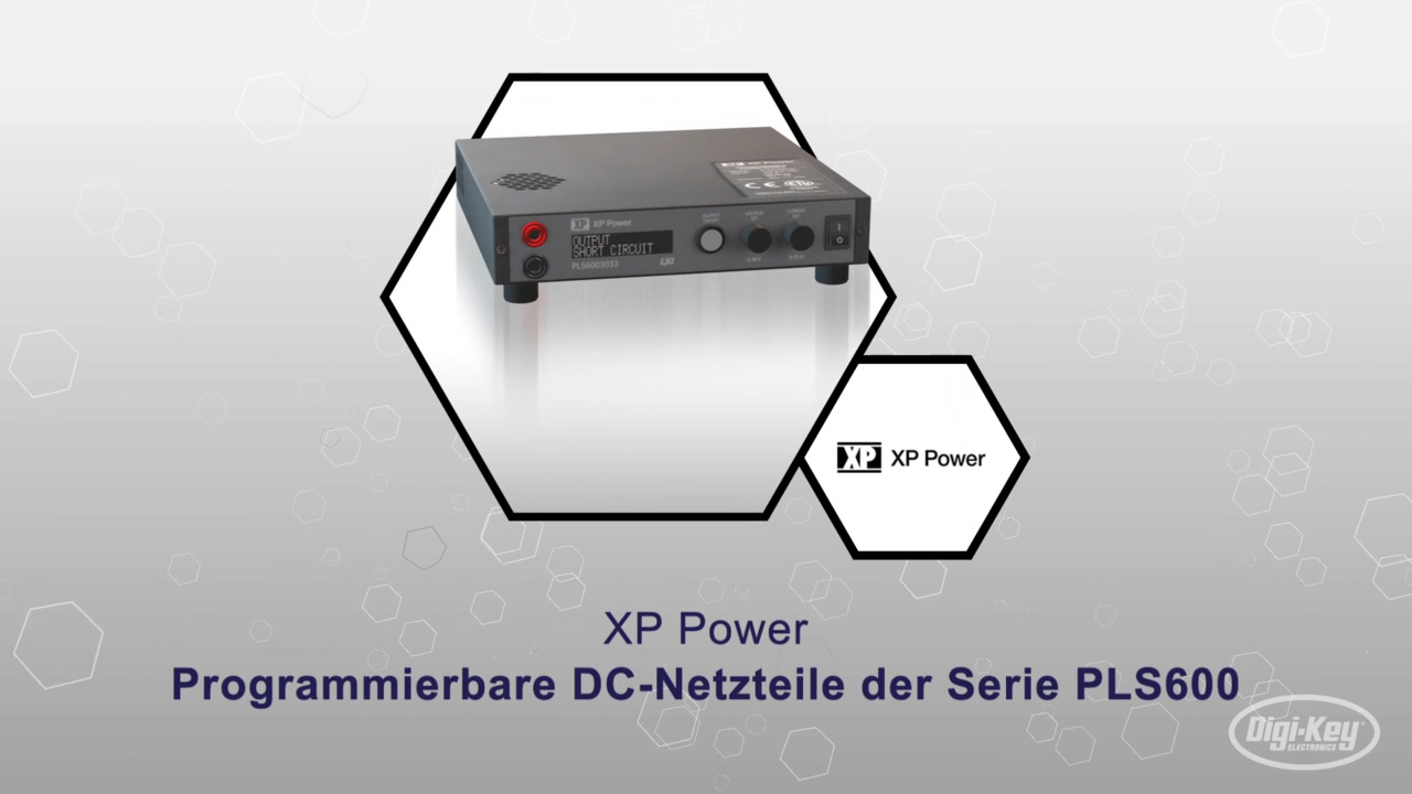 Programmierbare DC-Netzteile der Serie PLS600 | Datasheet Preview
