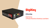 DLB Series 3-Phase Resistive Desktop Load Bank from Ohmite PIO | DigiKey