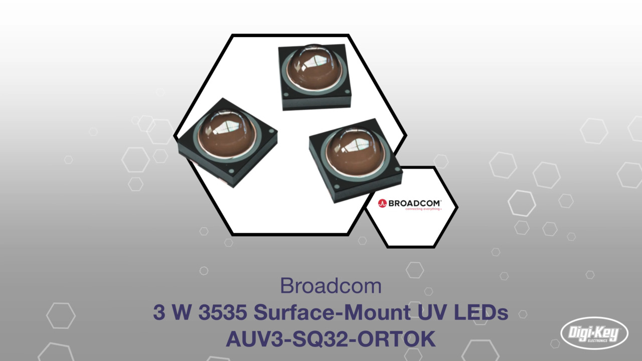 3W 3535 Surface-Mount UV LEDs | Datasheet Preview