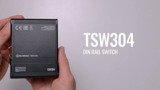 TSW304 - Din Rail Switch | Quick Start Guide TSW304 - Din Rail Switch | Quick Start Guide