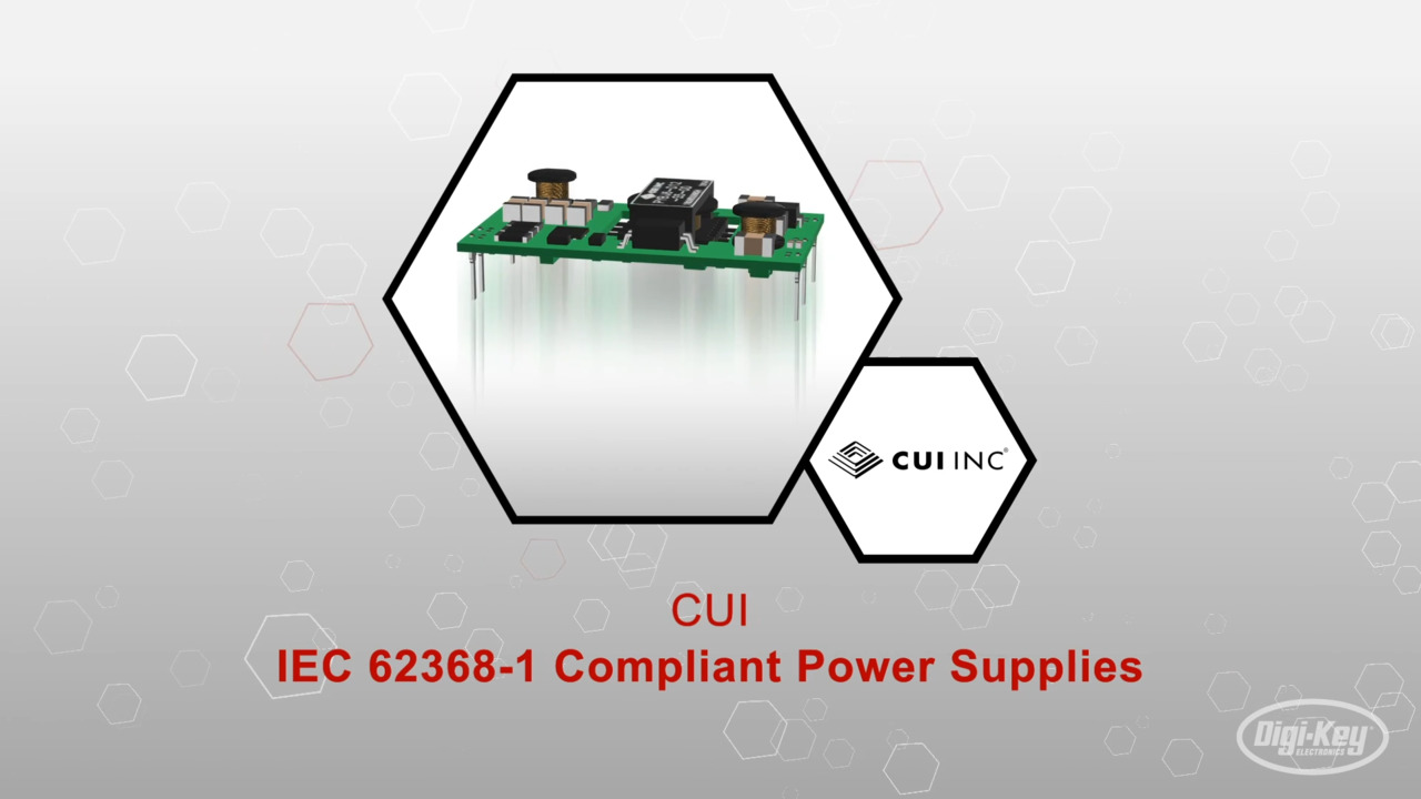 IEC 62368-1 Compliant Power Supplies  | Datasheet Preview