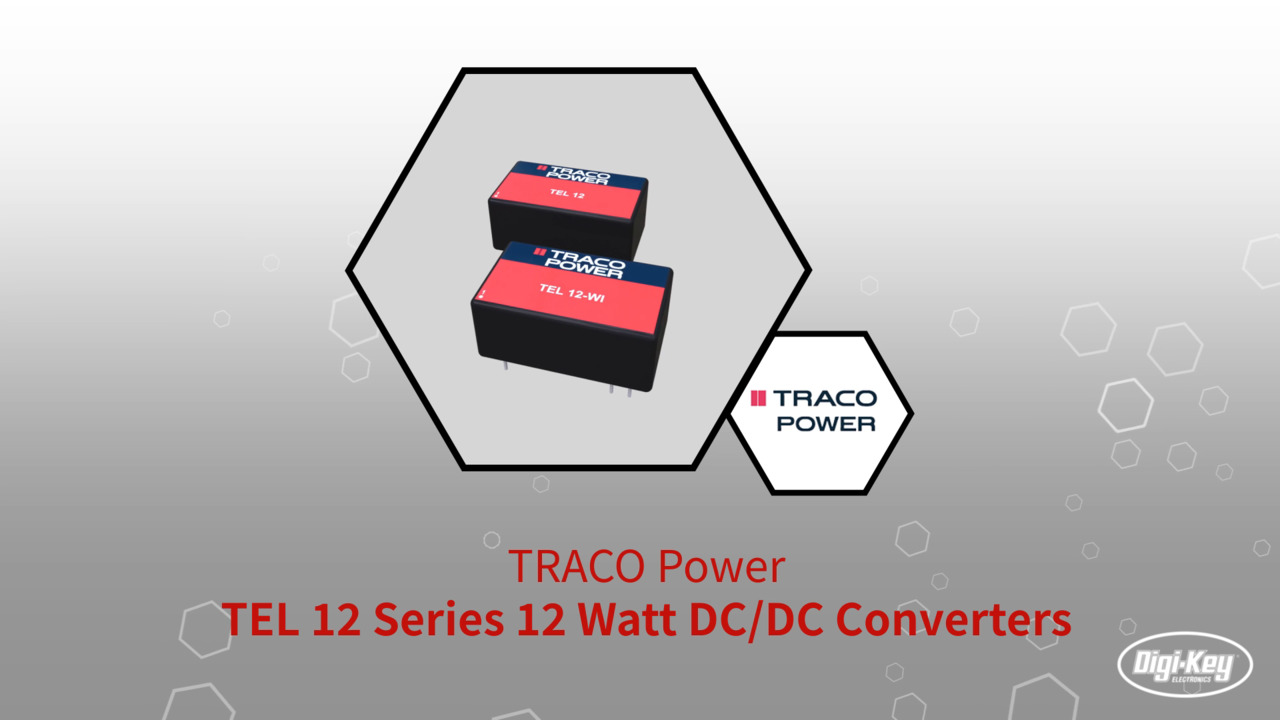 TEL 12 系列 12 瓦 DC/DC 转换器 | Datasheet Preview