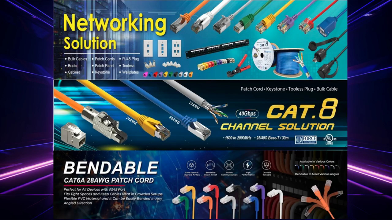 Connectivity Solutions: D-Sub, Power Cords, Fiber, Ethernet & Bulk Wires | CompuCablePlusUSA