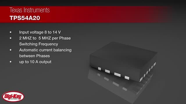 TPS54A20 Buck Converter – Texas Instruments | DigiKey Daily