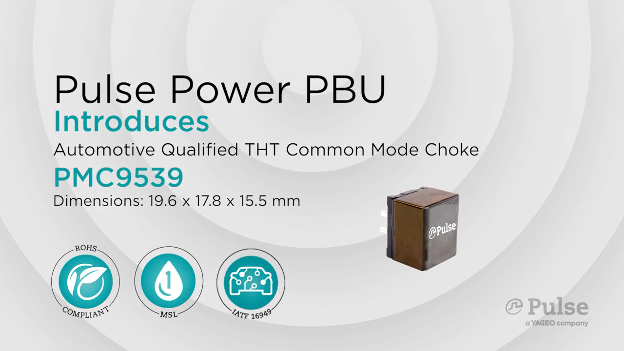 Pulse Power Product Highlight - PMC9539 Series