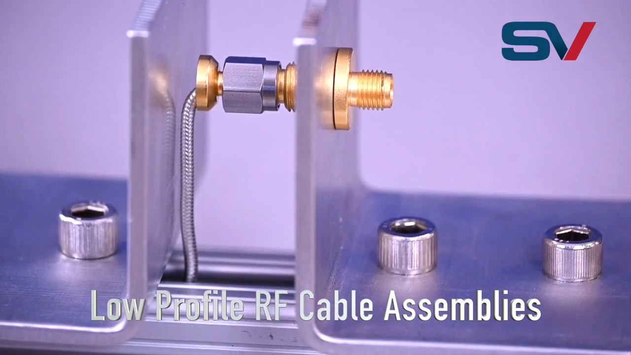 Low Profile RF Cable Assemblies