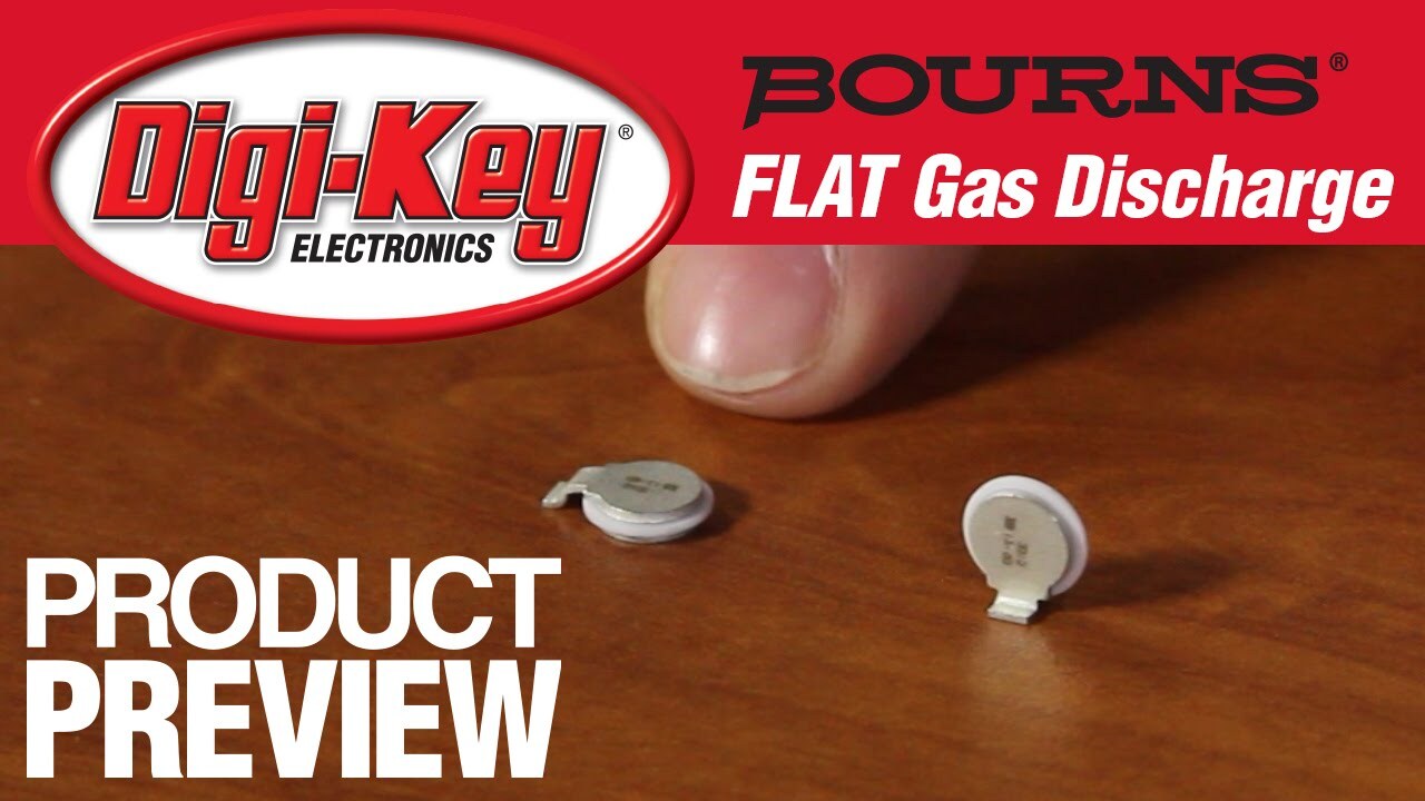 Bourns’ FLAT Gas Discharge Tube Surge Arrestors - Another Geek Moment Product Preview