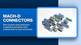 MACH-D D-Sub Connectors MACH-D D-Sub Connectors